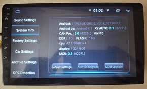 9“ Android Auto s cúvacou kamerou - 3