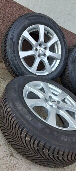 ALU Autec 5x108 a zimné Hankook, Michelin 215/65 R17 - 3