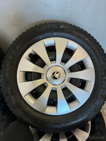 Plechova zimna sada 5X112, 205/60R16 VW group - 3