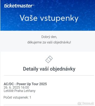 🔥 VSTUPENKY NA AC/DC – POWER UP  TOUR 2025 PRAHA🔥  🎸 - 3