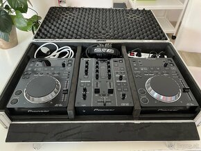 Pioneer DJ Mixpult set + Kufor, slúchadlá - 3