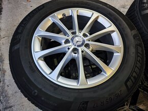 Alu sada = 5x112 = orig. MERCEDES = s pneu= 215/65 R17 - 3