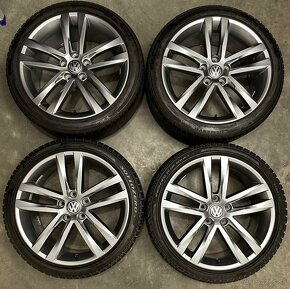 Sada kolies VW Golf / Octavia 5x112 R18 , 225/40/18 - 3