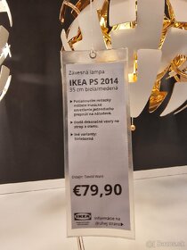 Závesná lampa PS 2014 Ikea 35cm - 3