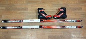 Predám det.bežk.set:ATOMIC PRO SKATE 138cm.SNS PILOT - 3