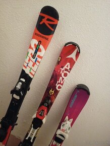 Detske lyze Rossignol 110 cm, Atomic 100 cm a Elan 80 cm - 3