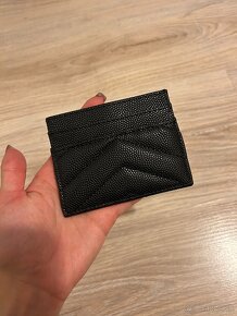 Yves Saint Laurent cardholder /peňaženka - čierny (YSL2) - 3