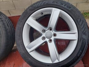 Audi 5x112 obuté 225/50 R17 - 3