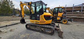 Minibagr JCB 85Z-1, rok výroby 2019, 3796 mth, nové pásy - 3