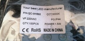 LED Moduly 1,5W na 230V - 3