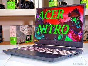 Herný notebook ACER NITRO 5 | i7-12650H | RTX 4060 | DDR5 - 3