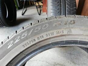 225/50 r18 celoročné pneumatiky Pirelli 6,5mm - 3