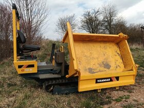 Yanmar C10 R pásový dempr,dumper, damper, vyvážečka - 3