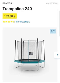 Veľká trampolina 240cm + ochranný kryt - 3