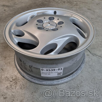 Hliníkové disky Mercedes 5x112 R16 ET55 - 3