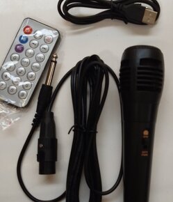 Aktívny reproduktor na USB s BT, rádiom s mikrofónom VK 2501 - 3