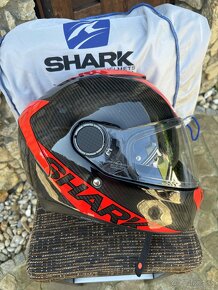 SHARK Spartan Carbon Skin carbon/red - 3