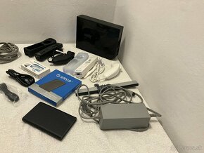 Nintendo Wii - 2 ovladače - 300G HDD plný her - 3