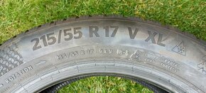 2x Zimne continental 215/55 r17 - 3