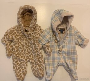 Detský zimný overal Burberry - veľ. newborn - 3