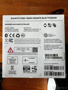 Suunto 9 baro granite blue titanium + hrudný pás - 3