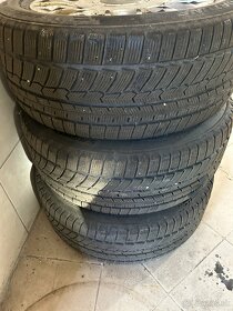 Originál Audi disky R17 + zimné pneu 235/55 r17 - 3