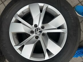 Hlinikove disky na  VW TOUAREG R18 s letnymi pneumatikami - 3