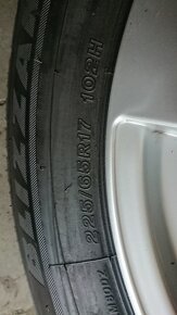 225/65R17 LM80 Bridgestone + ALU DEZENT - 3