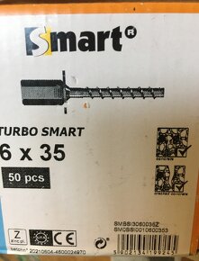 SMART TURBO šroby do betónu 6X35 - 3