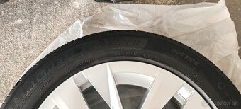 Škoda original disky kolesá elektróny Rotare 17" 4ks - 3