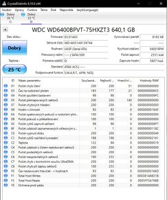 HDD 2,5" WD 640GB / SATAII / 5400RPM - 3