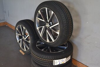 5x112 R20 Zimna sada Original Skoda Kodiaq + 235/45 R20 Cont - 3