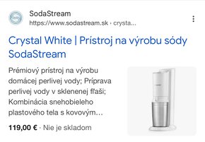 Sodastream CRYSTAL WHITE - 3