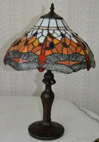 Tiffany lampa s vážkami - krásná - 3