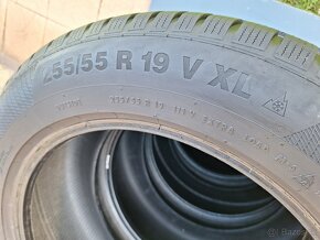 Predám zimné pneumatiky Continental 255/55 R19 - 3