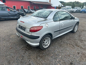 Peugeot 206CC 1,6 BN 80KW NFU prodám díly - 3