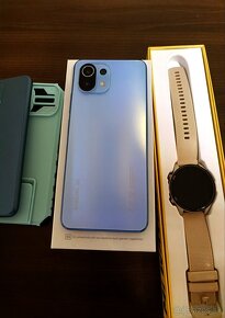 Predám Xiaomi 11lite 5g 8GB/128 + Hodinky Xiaomi mi Watch - 3