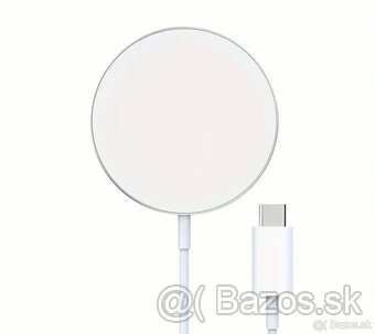 MagSafe Bezdrôtová Nabíjačka iPhone USB-C 15W Strieborná - 3