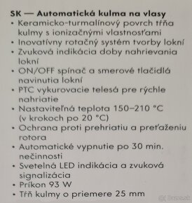 Automatická kulma na vlasy - 3