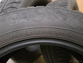 predám zimné pneu 215/55R17 NOKIAN - 3