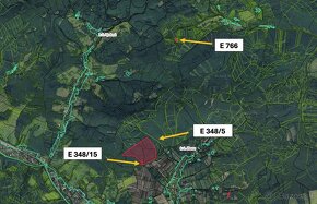 Zbora (Dohňany) - 8.714 m2 LESY a ORNÁ PÔDA - 3