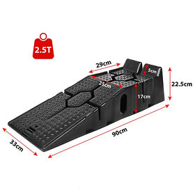 Nájazdové rampy 2500kg Plast 2ks - 3