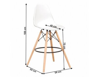 Barove stolicky 2ks - 3