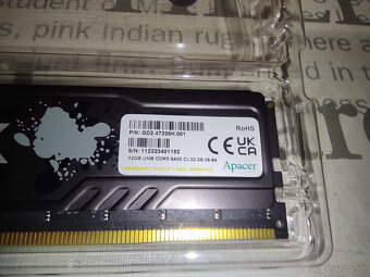 Apacer NOX 6400Mhz cl32 32GB DDR5 - 3