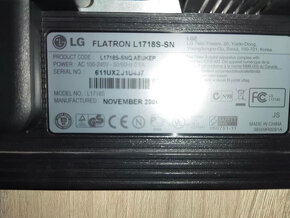 LCD monitor LG FLATRON L 1718S-SN - 3