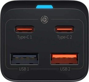 Baseus GaN3 Pro nabíjačka 2x USB/2x USB-C 65 W NOVA - 3