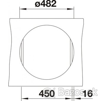 BLANCO Riona 45 SilGranit - 3