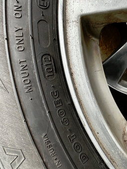 4x VOLVO disky + Zimne pneu 235/65 R17 - 3