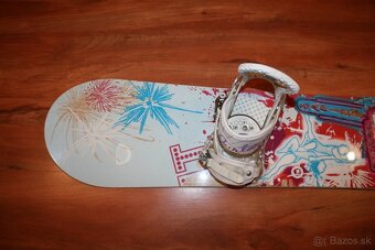 snowboard 147 cm , viazanie Burton dámsky - 3