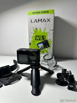 Predám akčnú 4K kameru LAMAX w9.1 v Top stave - 3